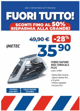 FERRO IMETEC 9052 ZEROCALC PLUS